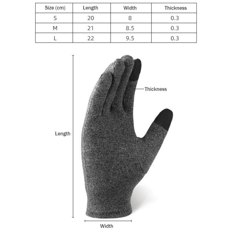 Pressure Touch Screen Mobile Phone Gloves Men Women Sports Fitness Training Protective Warm Cycling Gloves